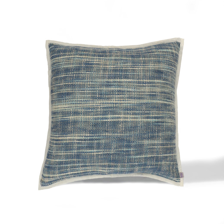 Divine Home Waterfall Square Cotton Pillow Cover & Insert Wayfair